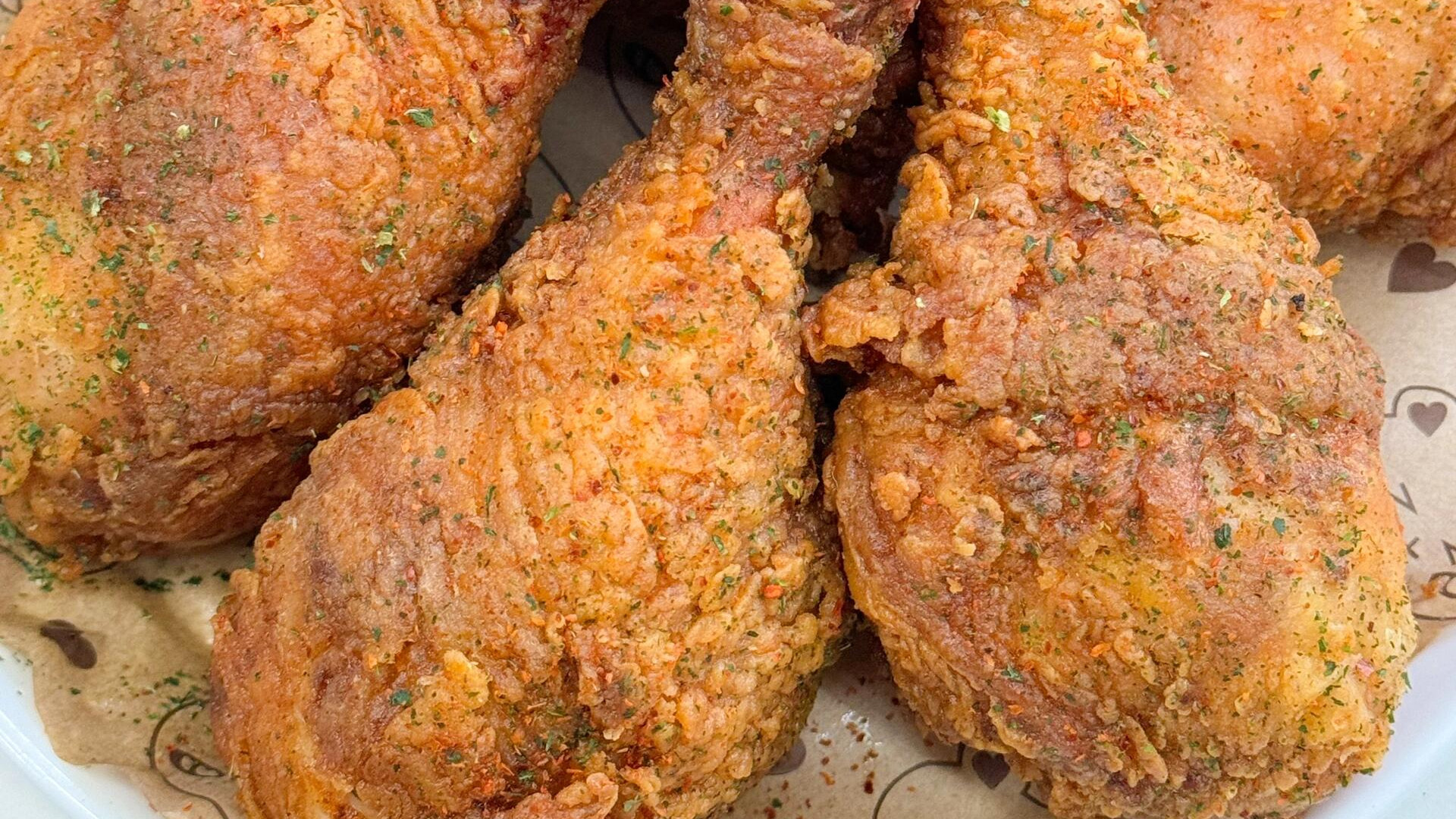 焦香酥脆的炸鸡腿