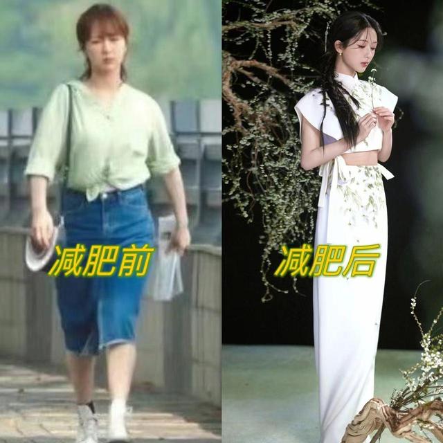 杨紫减肥法：18天瘦22斤，边拍戏边把肥减了，瘦成纸片人真上镜！