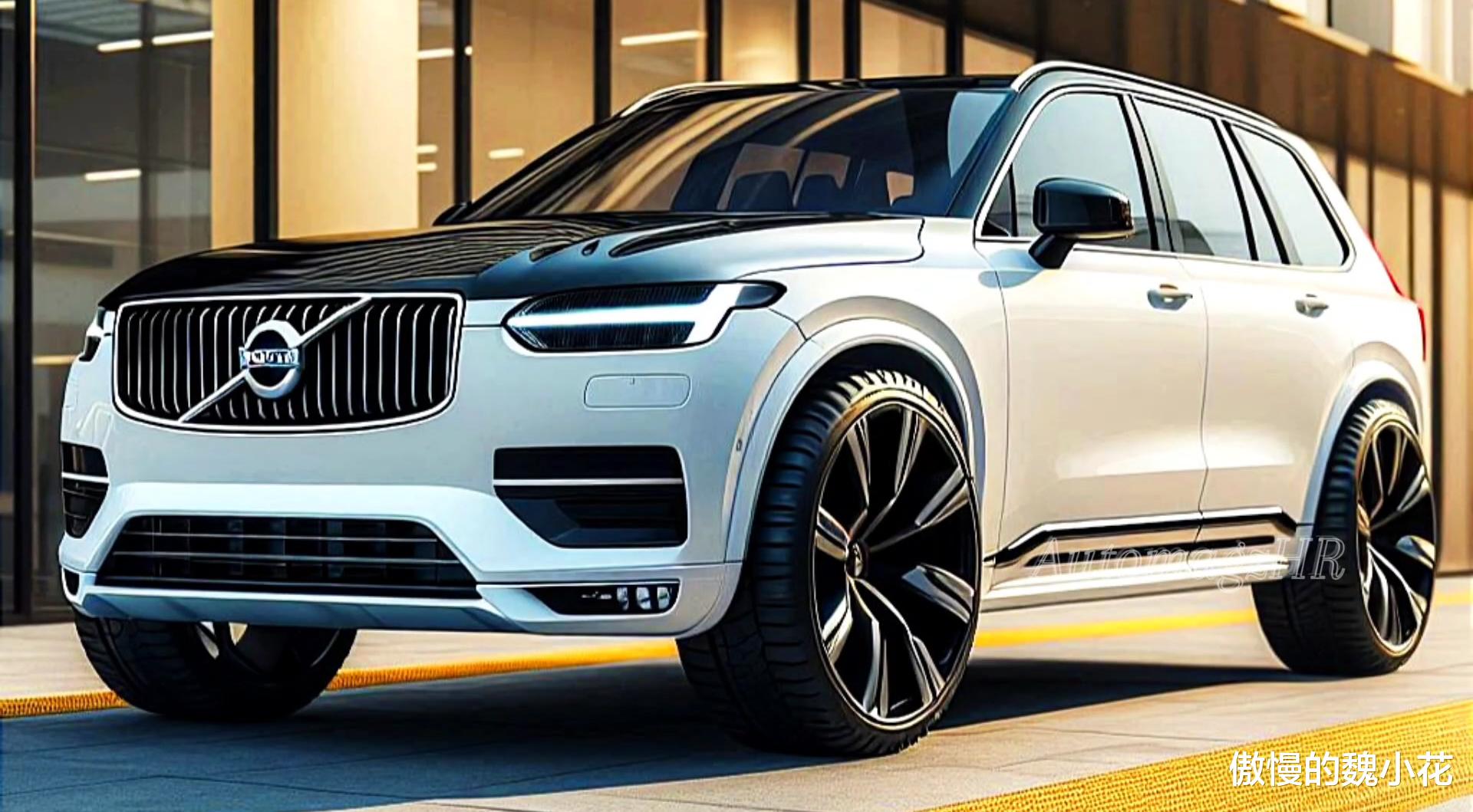 还怕卖不过BBA？2025款沃尔沃XC90亮相，颜值飙升，动力升级！
