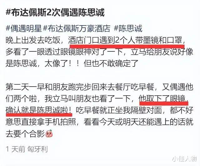 陈思诚携女友匈牙利旅游，小21岁阮巨漂亮身材好，入住2k一晚酒店