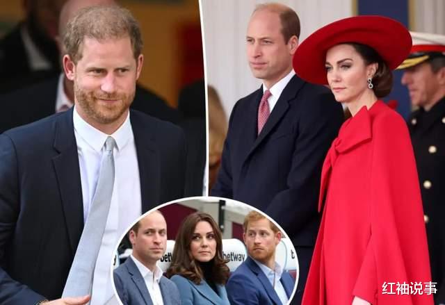 哈里王子独自回来,看望患癌的凯特王妃,梅根王妃却袖手旁观