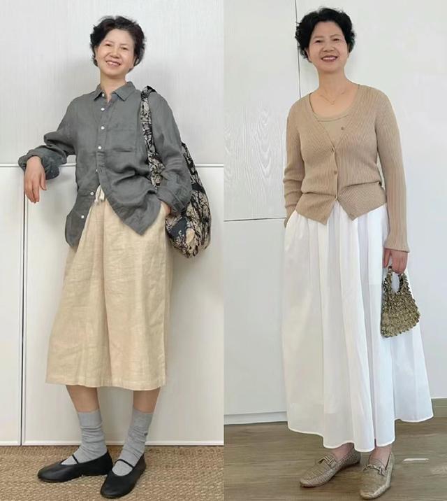 60岁剪什么发型显年轻？短发蓬松微卷、长发低矮盘起，优雅不油腻