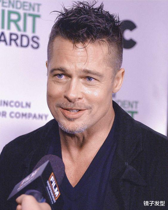 50岁以上的男士，发型这样剪，花白头发也帅气