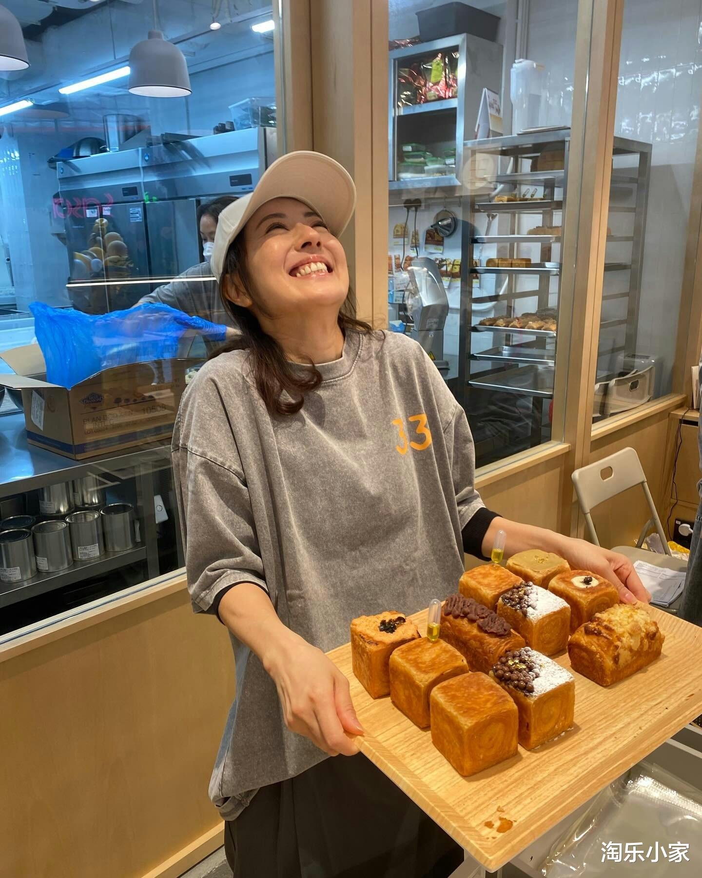 43岁视后唐诗咏离巢跨界开烘焙店,容祖儿旧爱加持:太有型啦!
