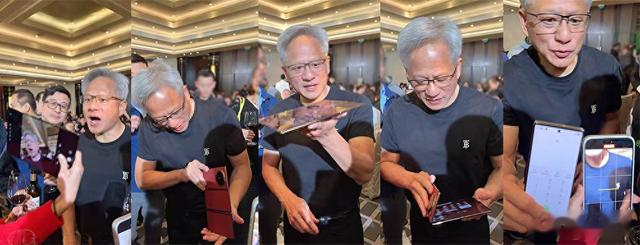 黄仁勋体验华为三折叠,直呼Unbelievable