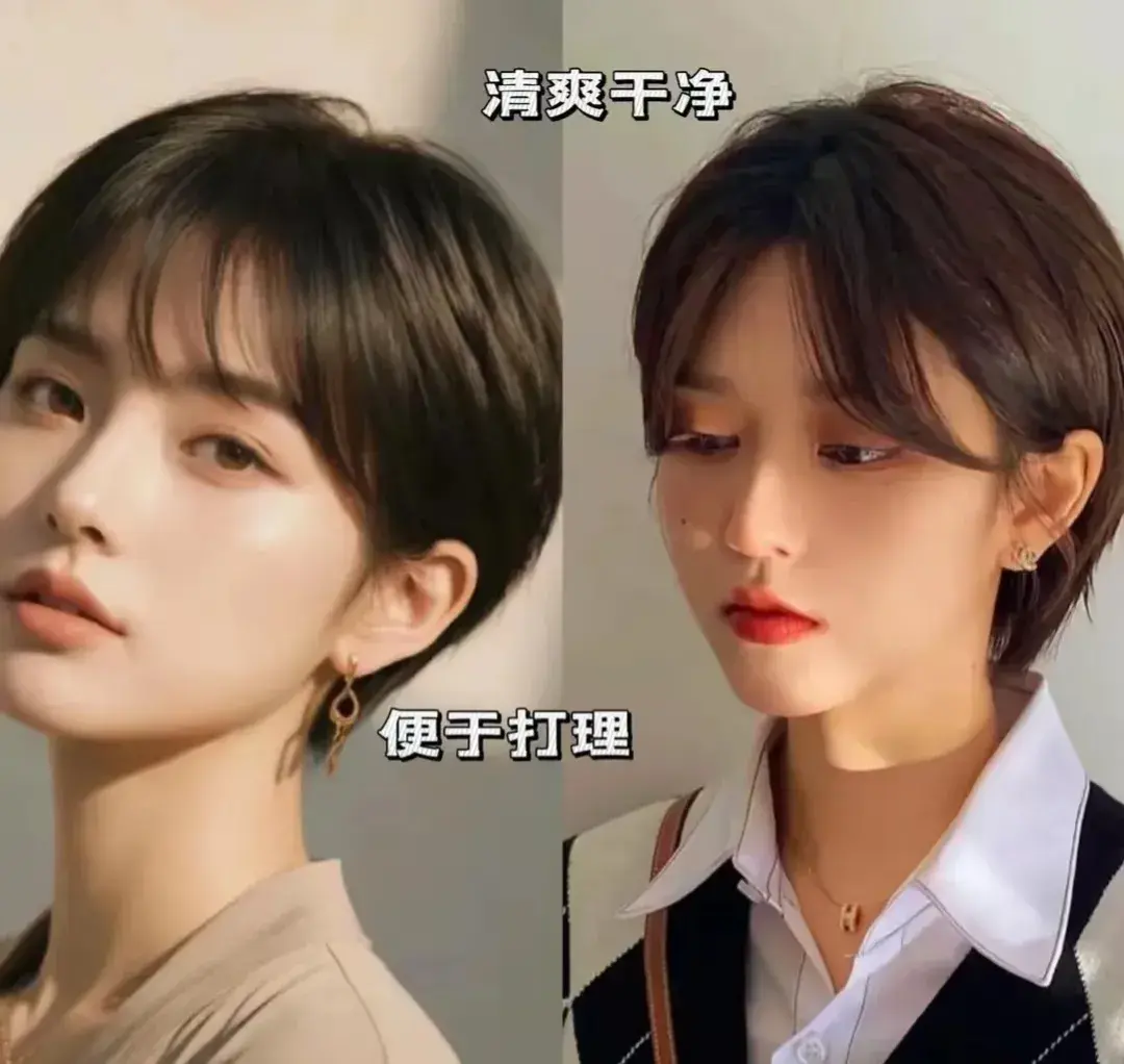 “齐耳发”今年最流行，满街的女人都爱，三四十岁剪这款发型都美