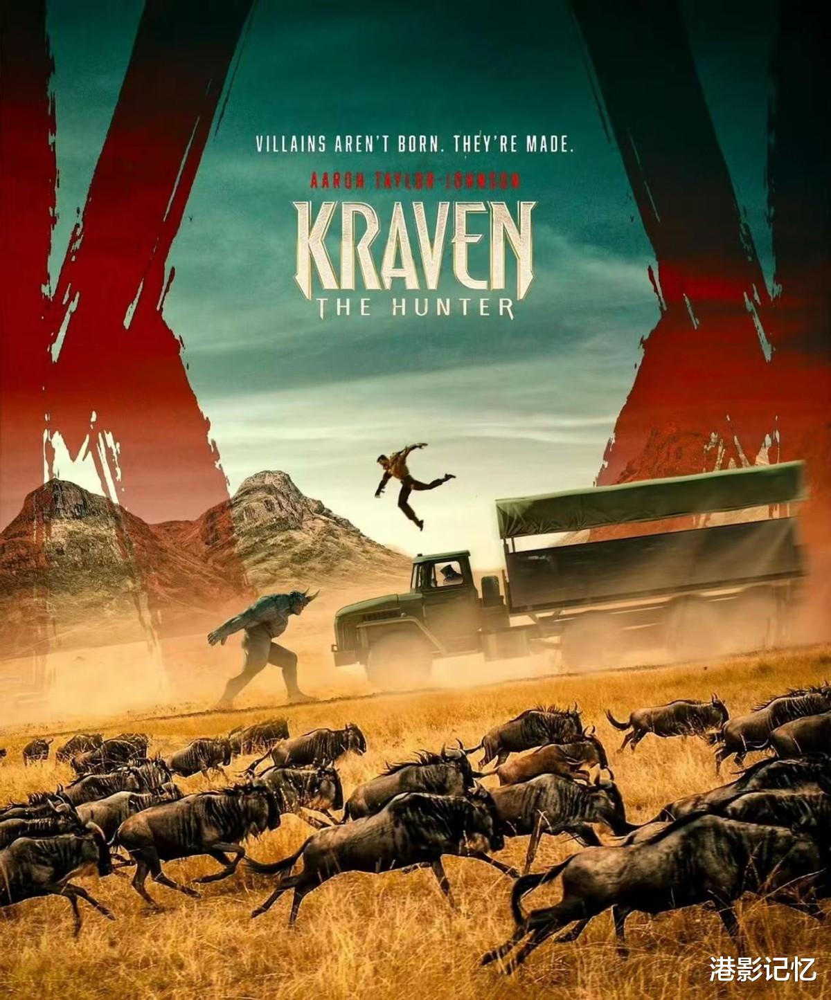 《猎人克莱文》定档！兽性觉醒，R级动作爽片狂野炸场！