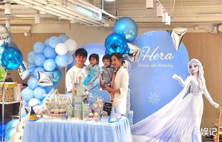 杨怡夫妇为女儿开大型生日派对 女儿收过百份礼物与众多星二代联谊