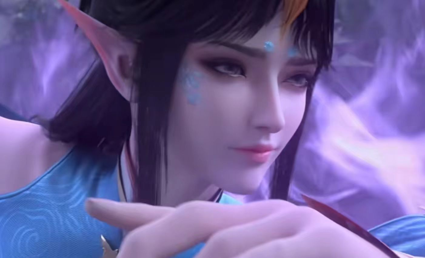 凤清儿闯关,迈腿动作太性感,比命都长,斗破导演还埋了个彩蛋