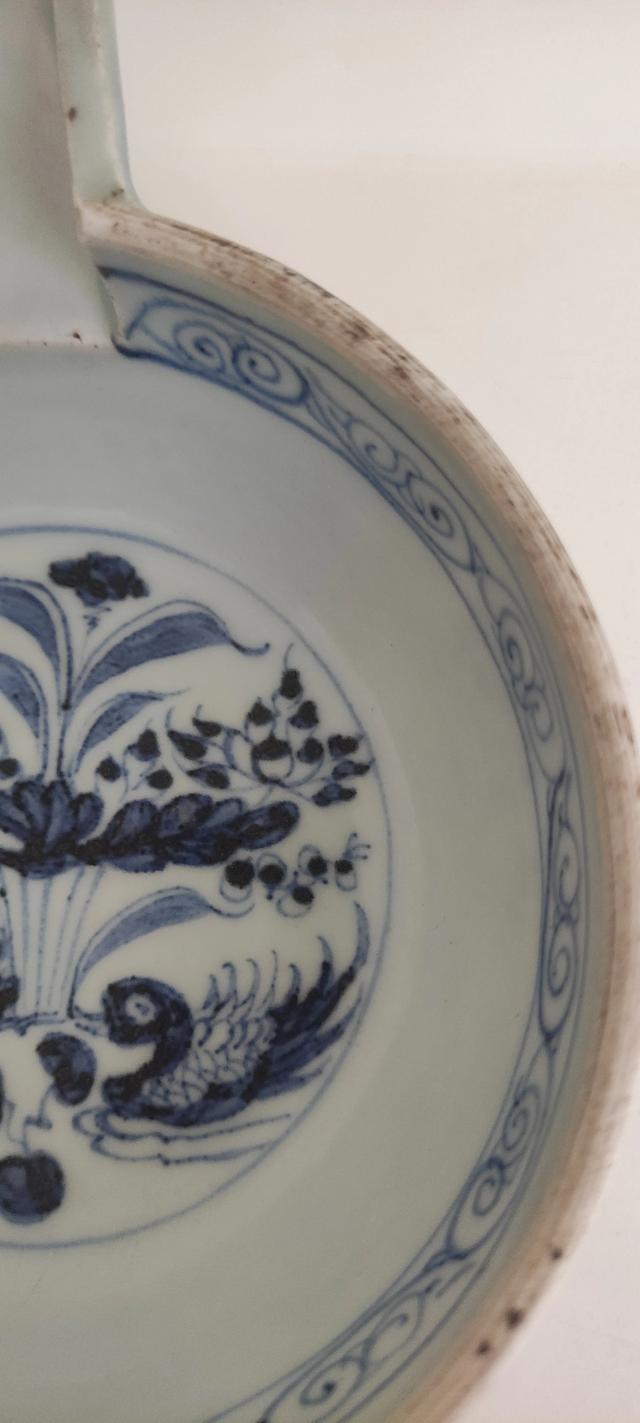 元青花莲池鸳鸯匜