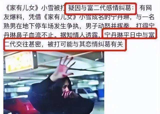 顶替杨紫出演《家有儿女》,在地下室被人暴揍,如今宁丹琳哪去了