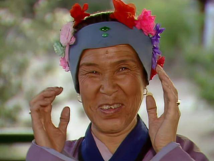 同样是演刘姥姥,把丁嘉丽和沙玉华一对比,就知影版红楼为啥扑了