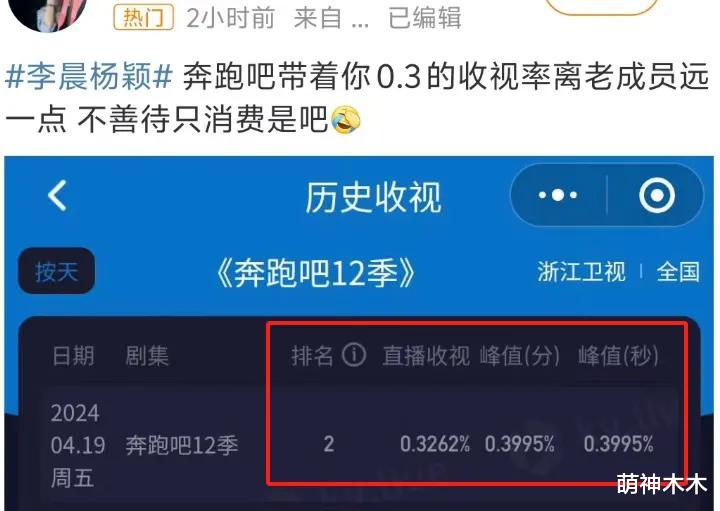 李晨|《跑男》被质疑炒作李晨baby恋情，开播收视0.3，只能消费老成员