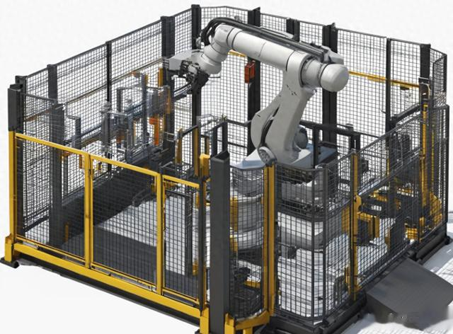 工业机器人系统与集成的安全要求:设置安全防护装置