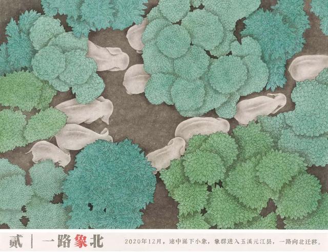 罗玉鑫 | 亚洲象连环画