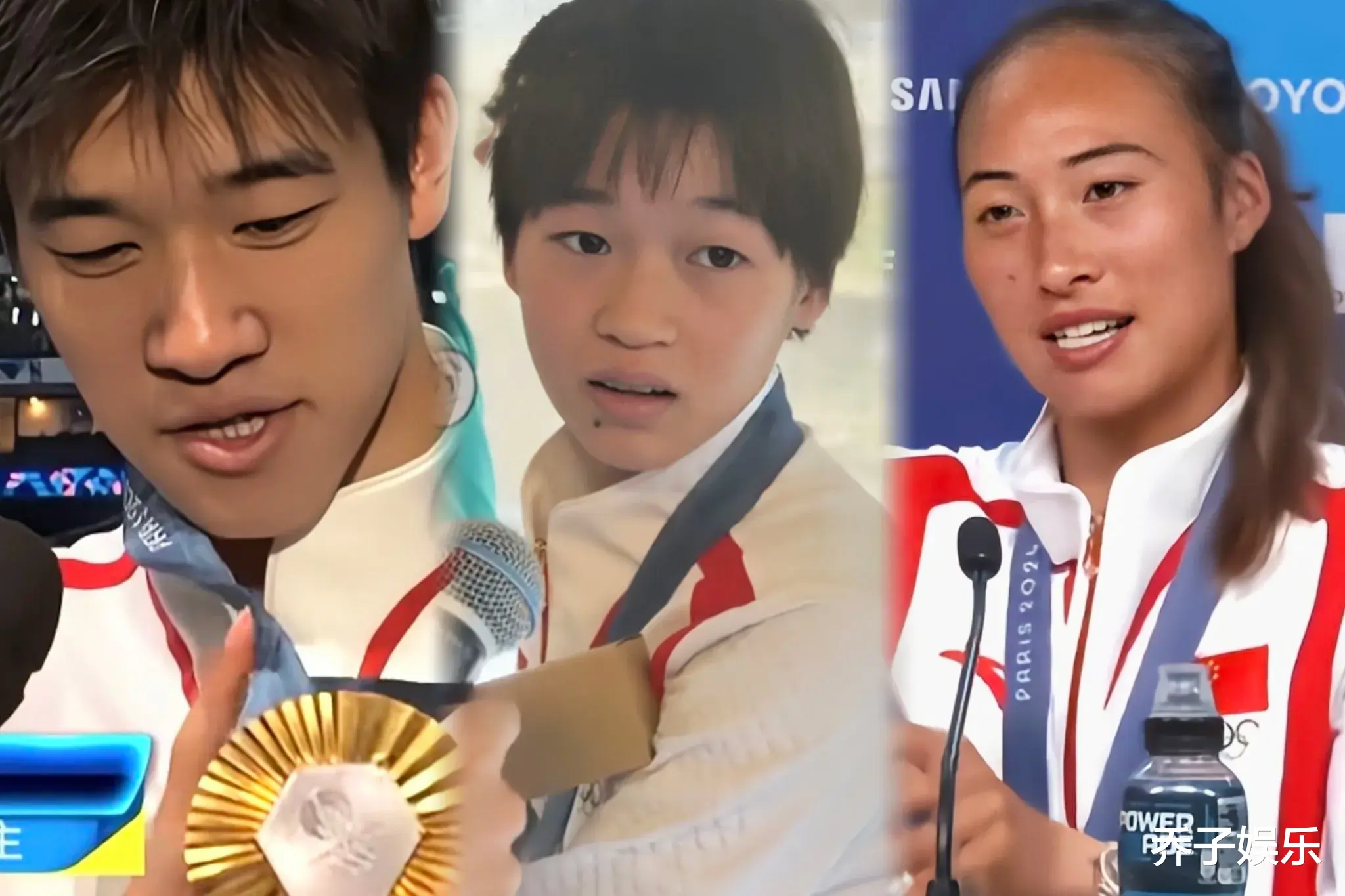 这届奥运的记者一个比一个下头？全红婵、郑秀文、潘展乐深受其害