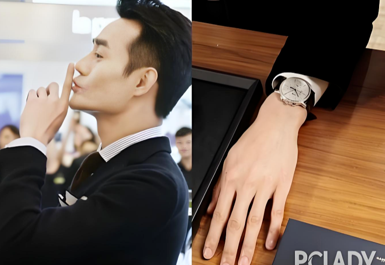 管不住手的5位内娱男星，明明拥有一张俊美小脸，却让人觉得手比脸香