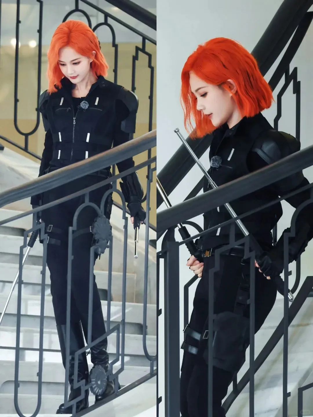 李一桐cos黑寡妇遭群嘲：颜值虽高，但身材太平了，衣服都撑不起来！