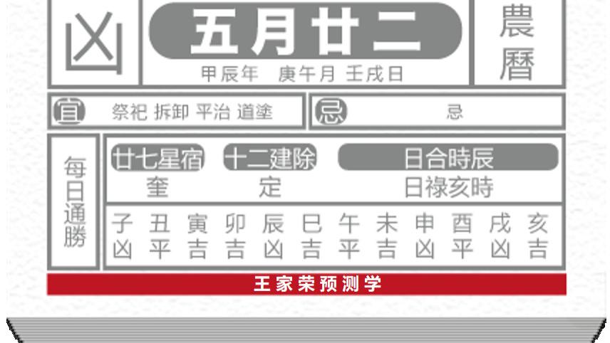 十二生肖黄历运势 2024年6月27日