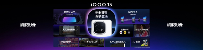 自研电竞芯片Q2登场 iQOO 13打破电竞视效天花板, 3999元起