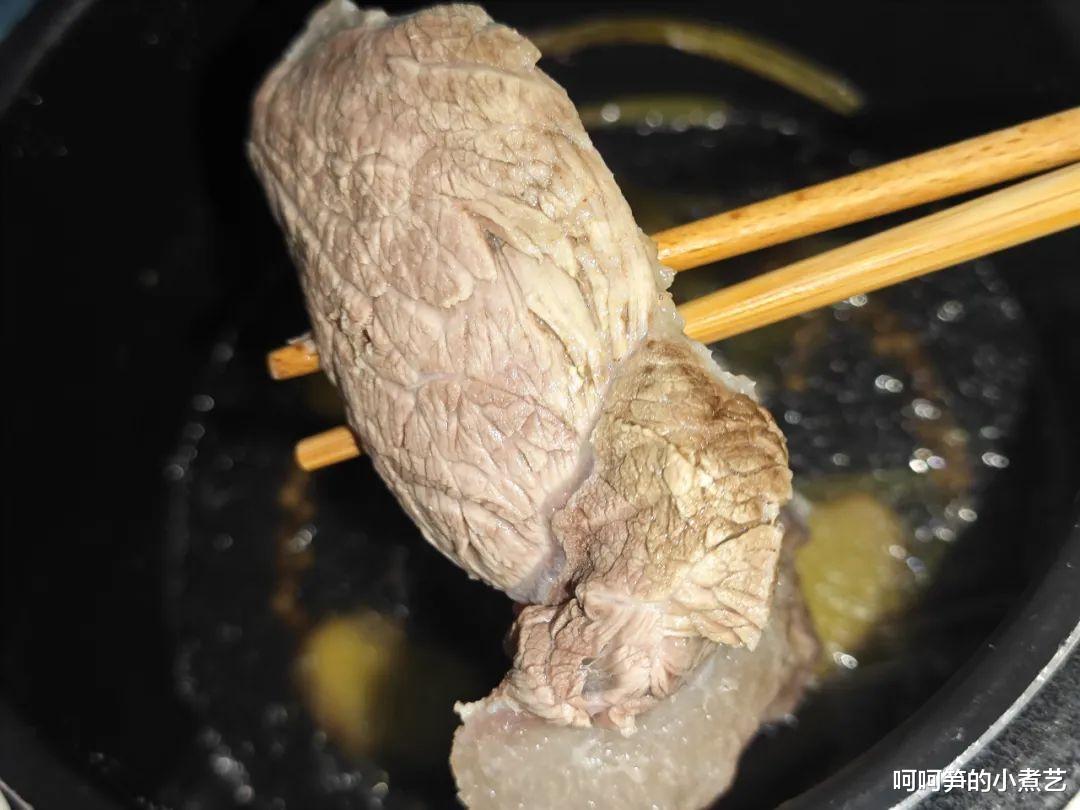 牛肉的最简单吃法,清汤牛腱子,汤清味美有嚼劲,简单又好吃