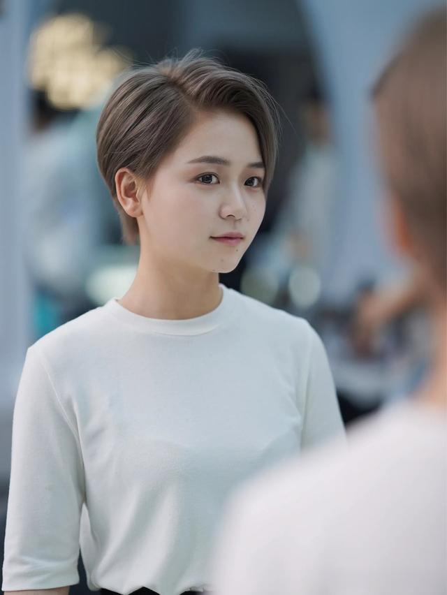 女发别乱剪，最值得尝试还是层次短发，动感还时尚