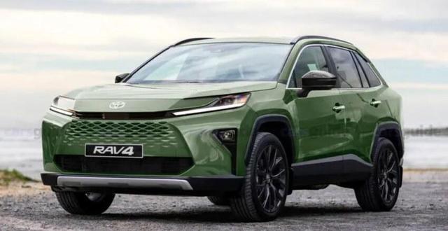 丰田 大改款 RAV4 再度现身！外观细节曝光