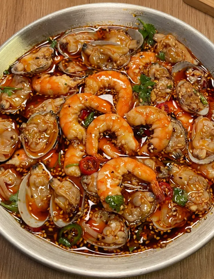 自制捞汁小海鲜,出锅前加一味,酱汁更入味,鲜美更无比