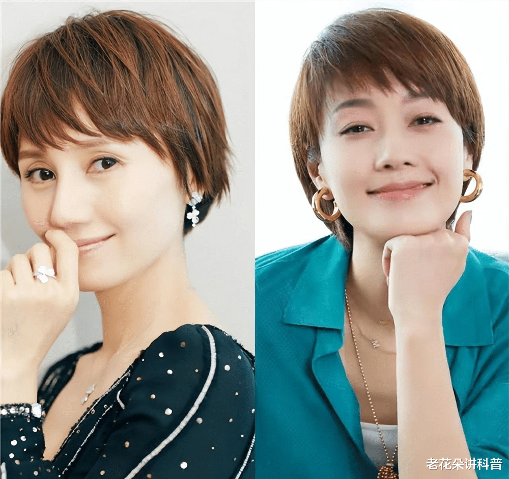 女人过了50岁,剪短发别不烫,推荐这4种“卷发”,既时髦又减龄