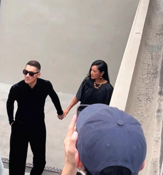 175瞿颖和189胡兵合体走秀 网友直呼爷青回大喊自己有生之年系列