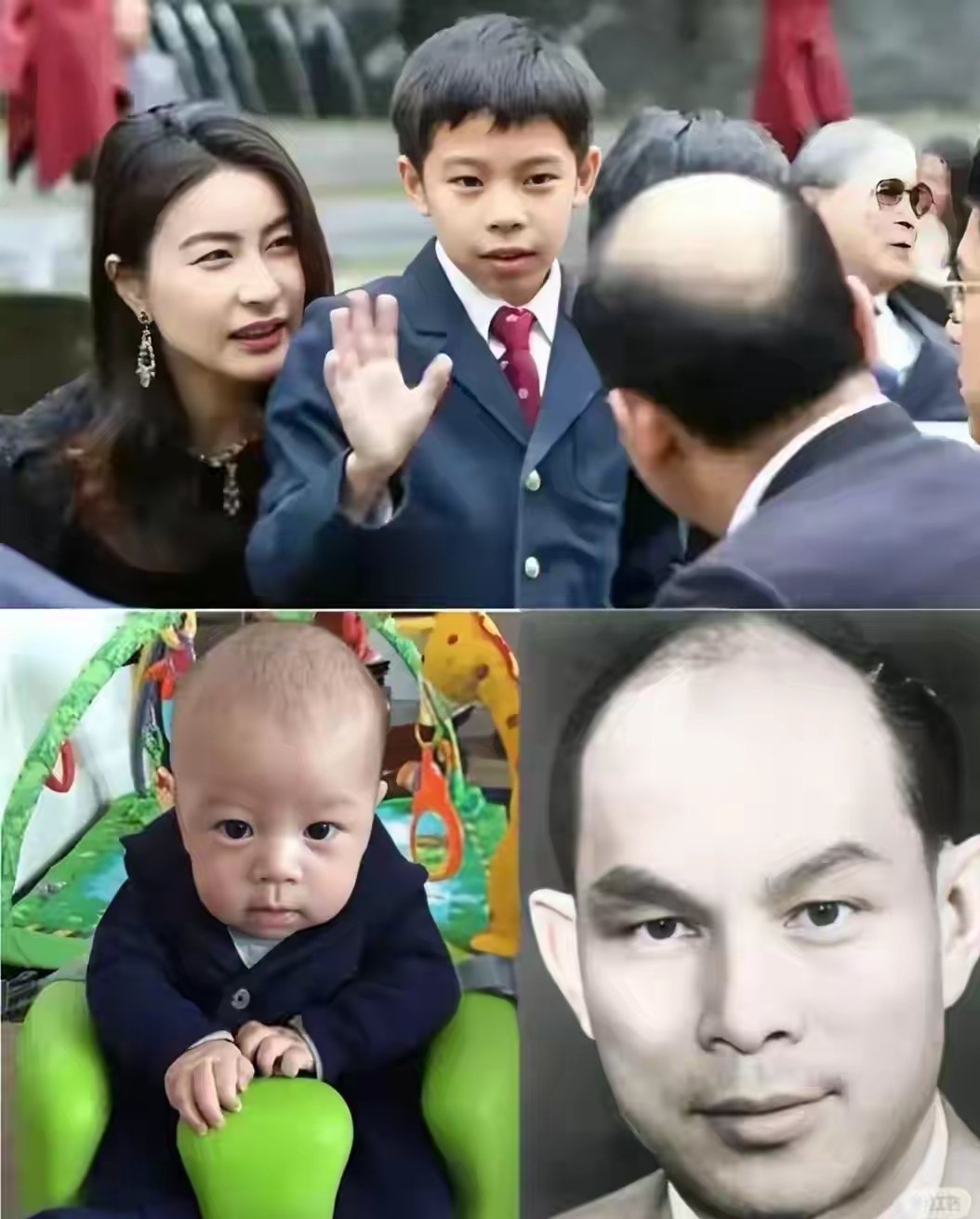 郭晶晶一家南沙团聚：12岁霍中曦身高1米6，三代同堂显家风