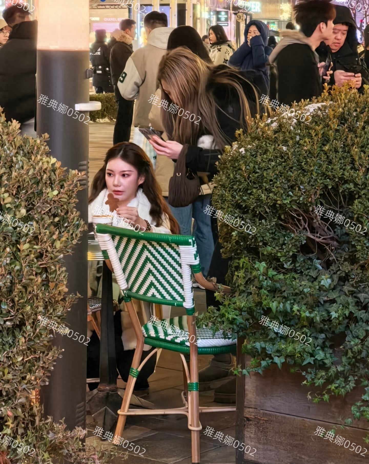 三里屯偶遇汪小菲的老婆马筱梅,她脸变圆了身形丰满很多孕味十足