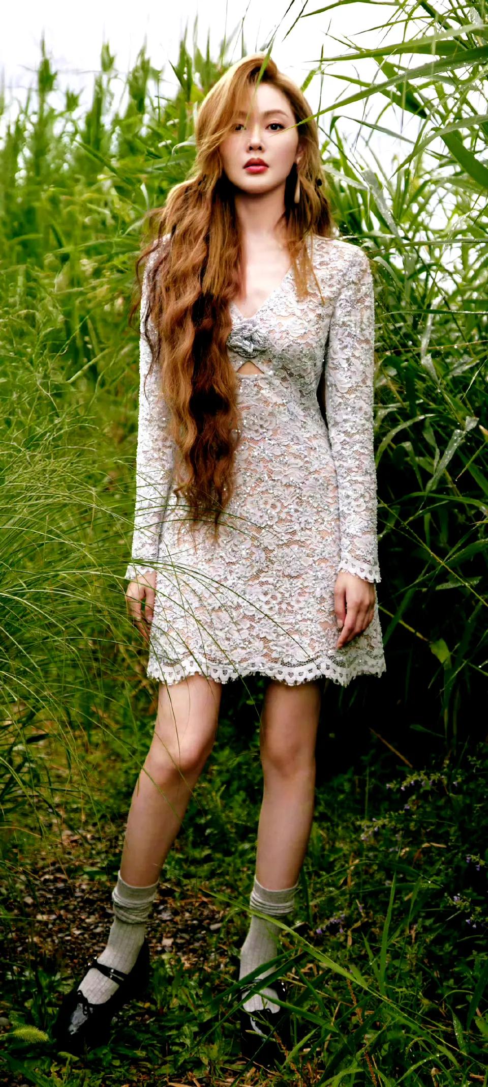 张天爱 瑞丽服饰美容封面 性感美丽