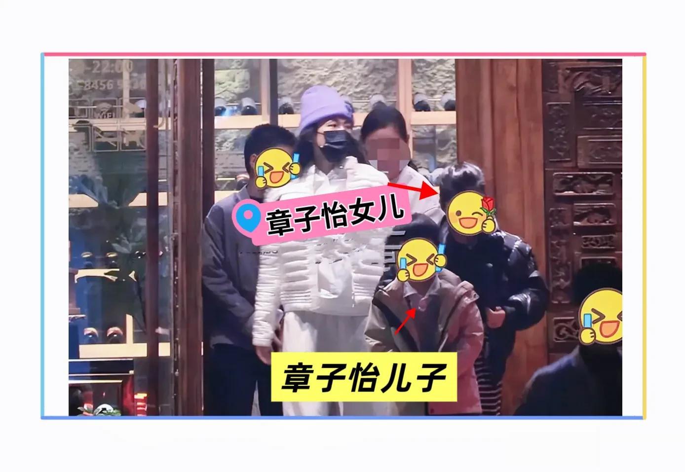 章子怡带儿女与友人吃烧烤、打游戏,儿子活泼可爱,醒醒身高抢镜