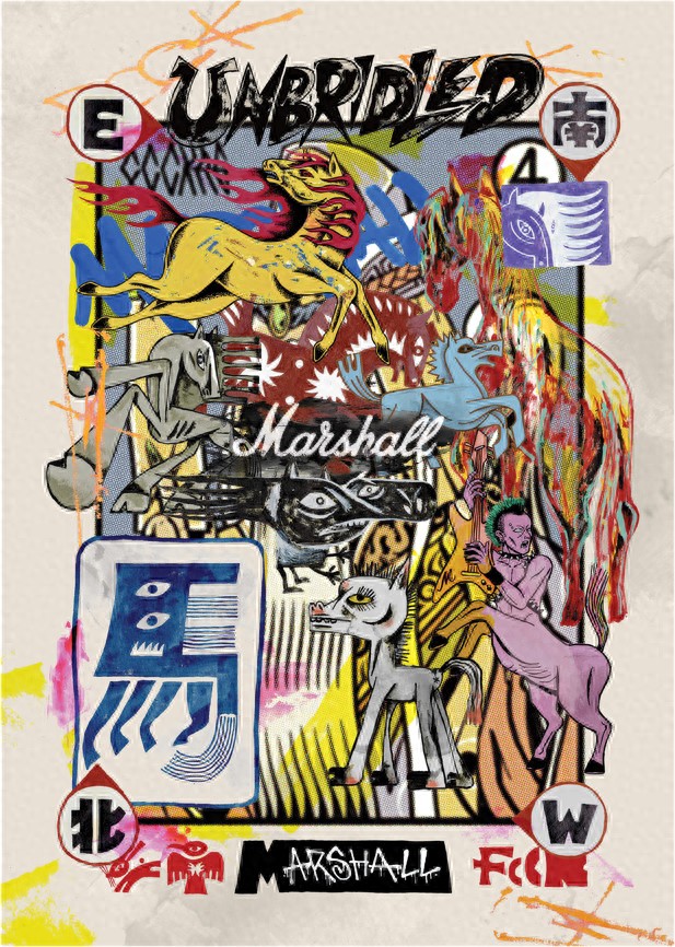 MARSHALL 推出馬年新春限定藝術(shù)家合作款 脫韁野馬 自由開(kāi)聲