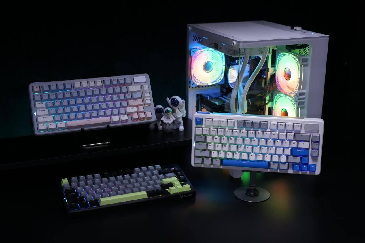 雷柏V700DIY-75評測：為桌面C位而生，顏值與實力兼備的客制化利器