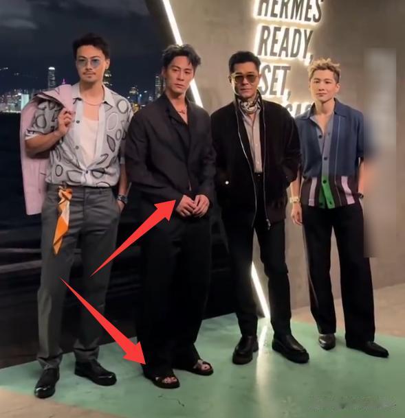 香港大秀这天，生图下古天乐硅胶脸，冯德伦一脸褶，郭富城赢麻了