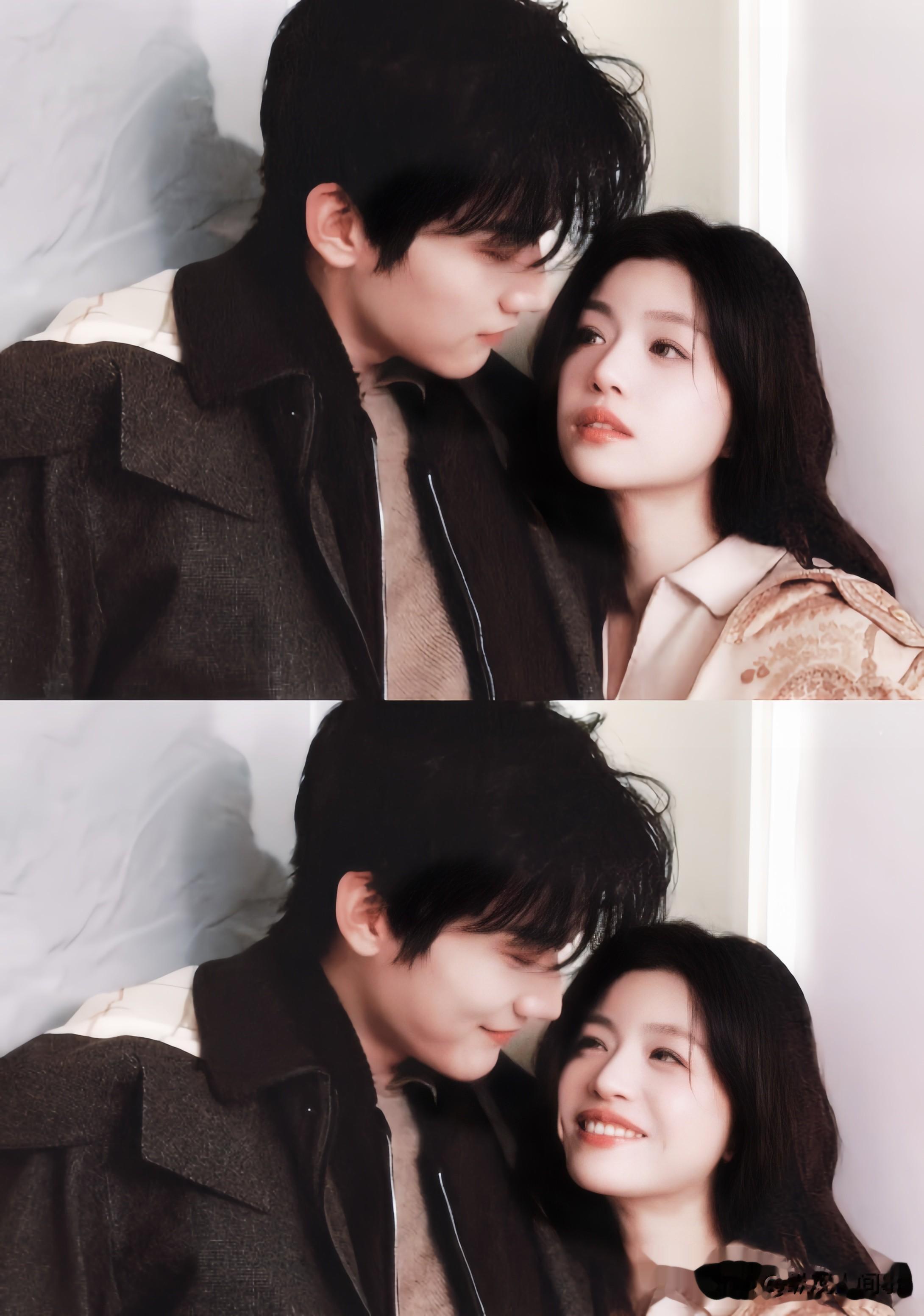 陈妍希周柯宇杂志大片,拍得好像情侣爱照,男方眼神呆滞也没光了