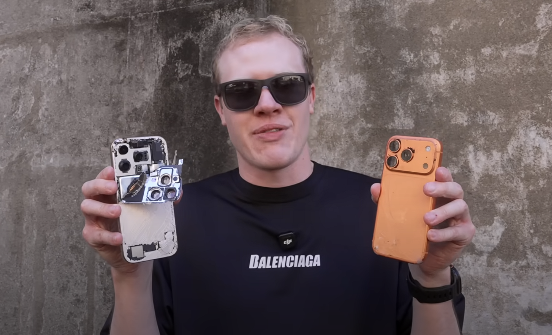 看似脆弱實則硬核！iPhone17ProMax抗摔表現讓果粉傻眼