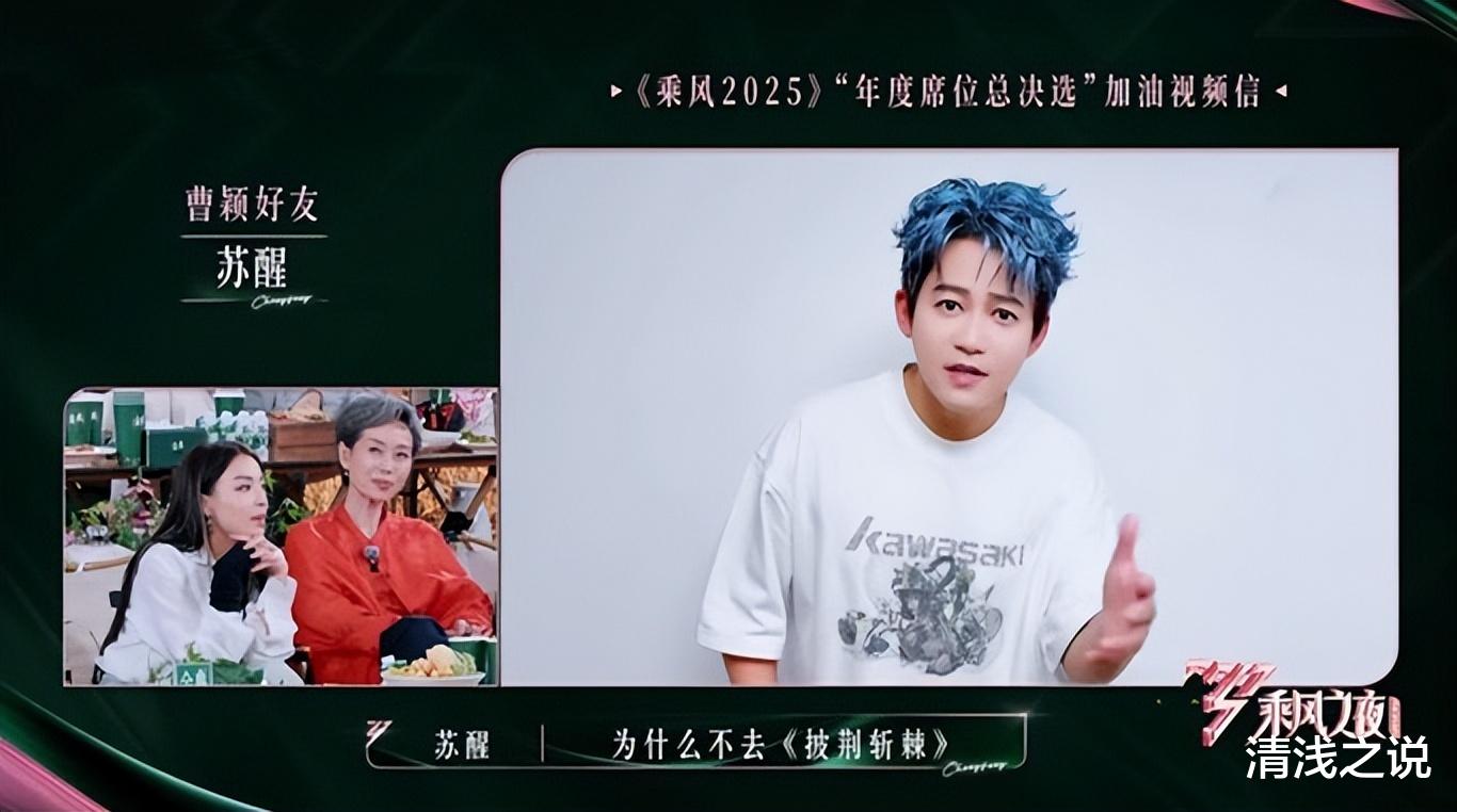 苏醒在浪姐6自曝不参加披哥原因太搞笑,但网传披哥5名单有他