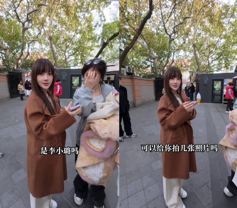 路人的镜头，暴露了李小璐的真实颜值，贾乃亮的话，终于有人信了