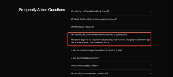 年薪百萬！美國政府組建千人科技“特種部隊”，蘋果OpenAI英偉達全去了