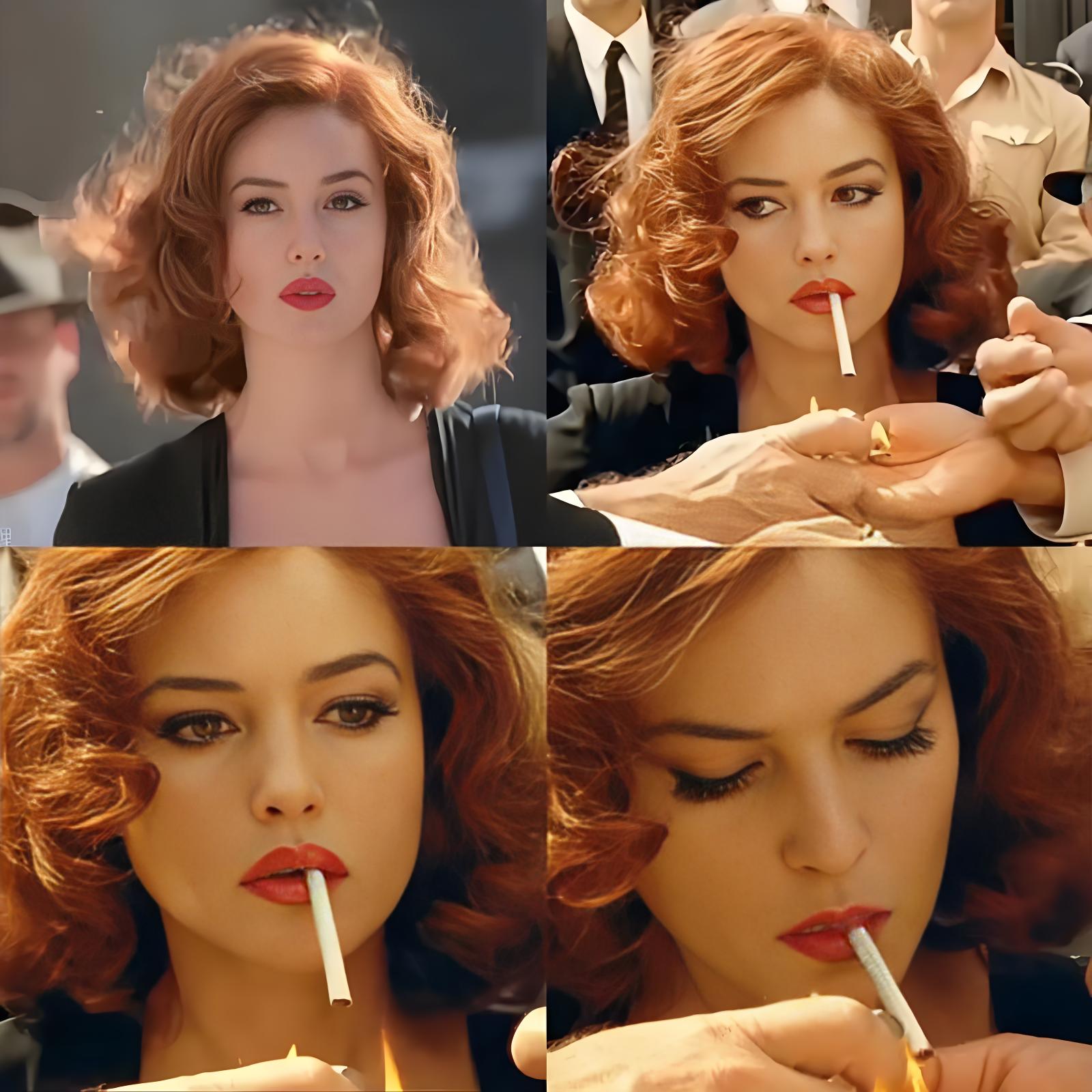 看到97年巩俐和莫妮卡贝鲁奇合照,才明白,东方美人才是真的抗老