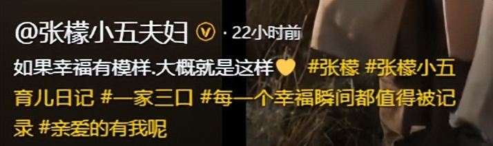 张檬夫妻带儿子赏秋!产后8月坚持母乳,脸僵又老整容后遗症显现