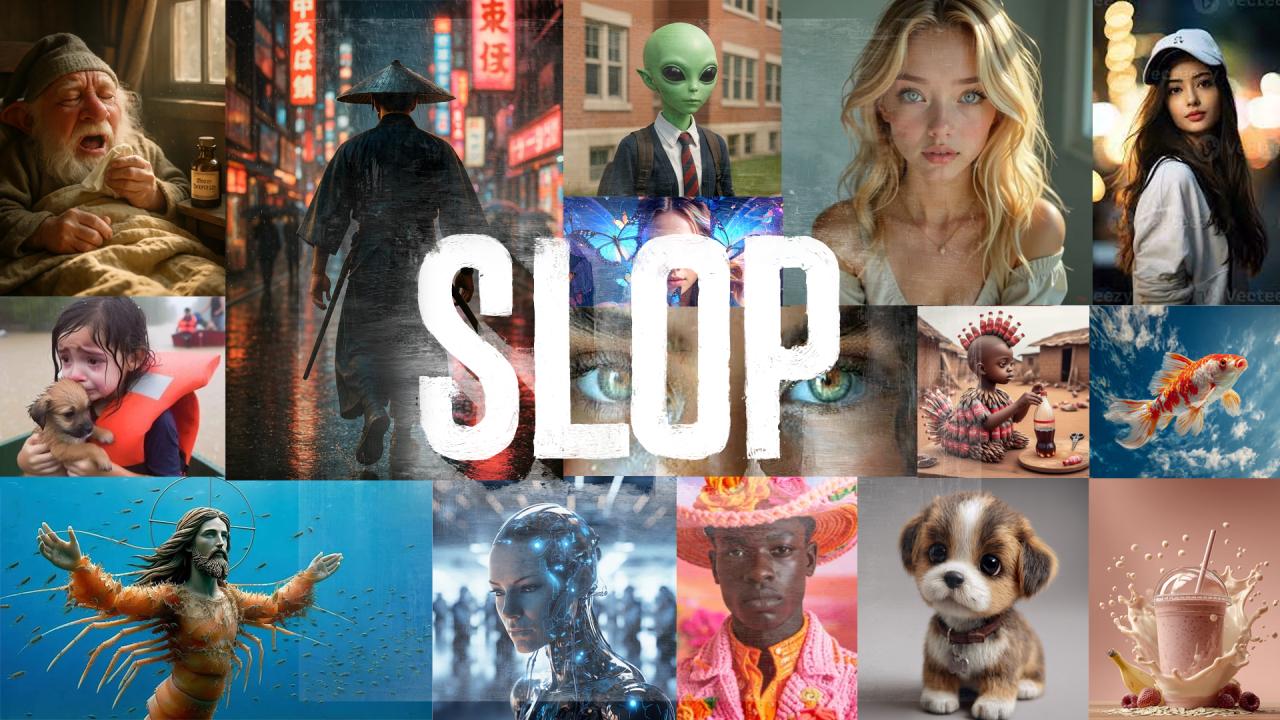 2025年度詞「Slop」：如果屏幕里裝的是泔水，那我們算什么？
