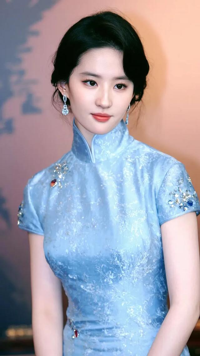女星图鉴|刘亦菲|旗袍女神,最美姑姑!