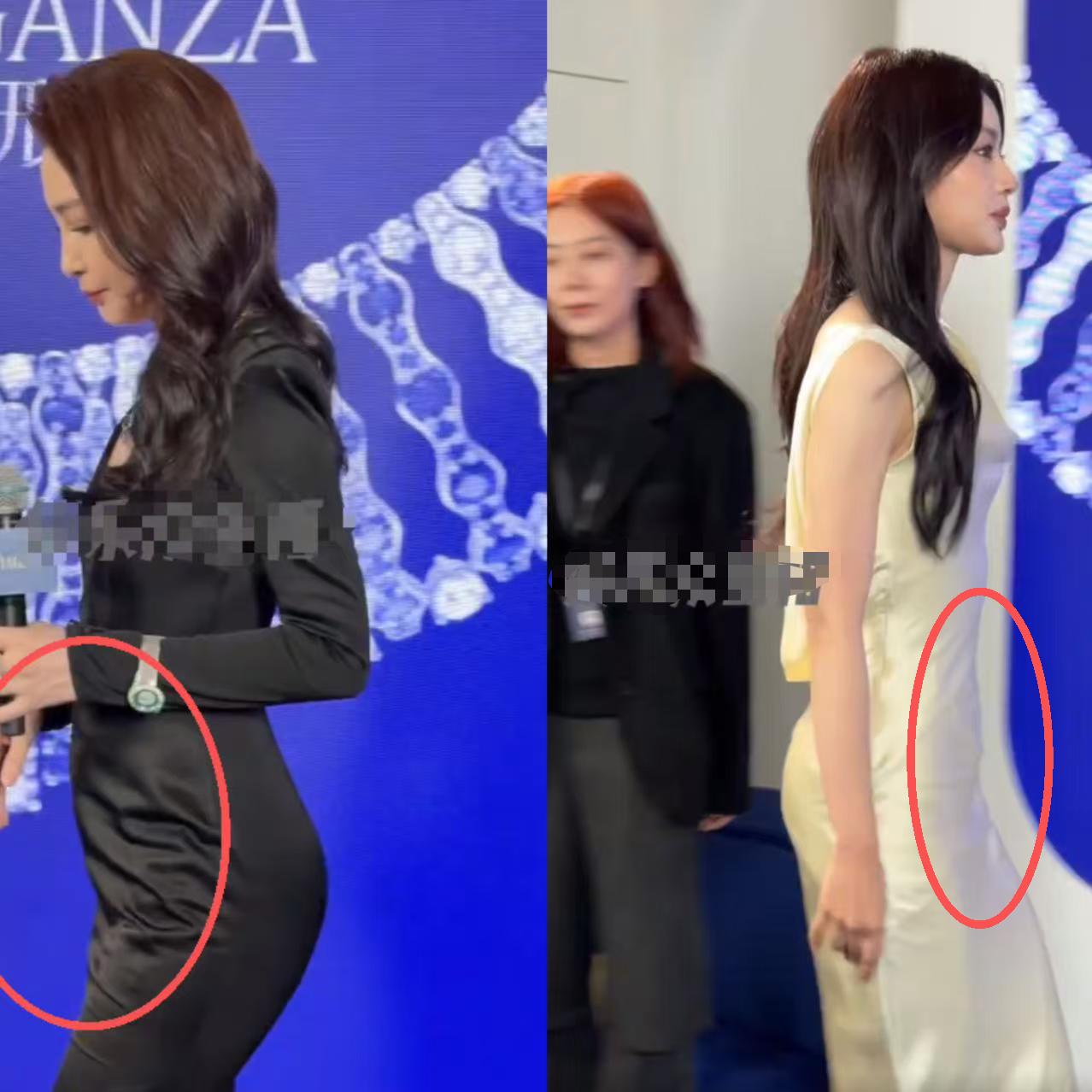 上海高级珠宝展,童瑶歪嘴,李冰冰骨盆前倾,徐若晗大眼珠子吓人