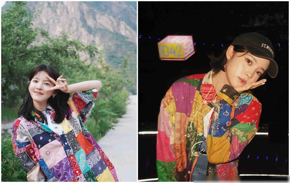 章若楠和欧阳娜娜撞衫！一个清新甜美，一个甜酷有型，她更可爱