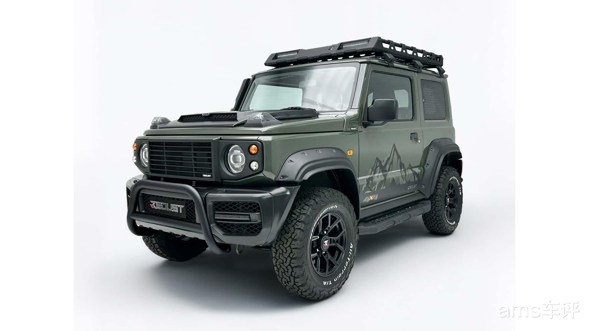 混搭奔驰G级与路虎卫士，Redust改装吉姆尼，确实独特