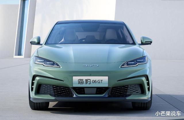 纯电动马力218匹,纯电动续航505公里,比亚迪小钢炮海豹06GT